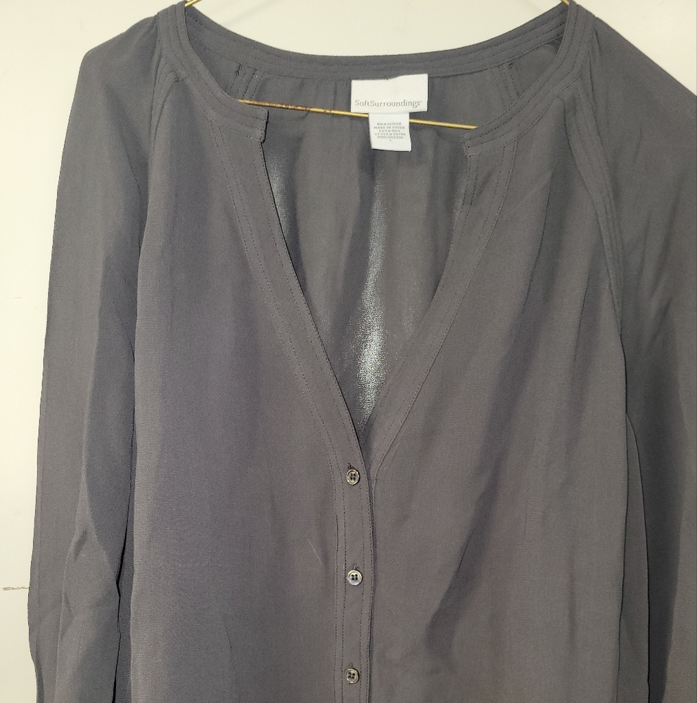 Soft Surroundings Blouse - Picture 3 of 5